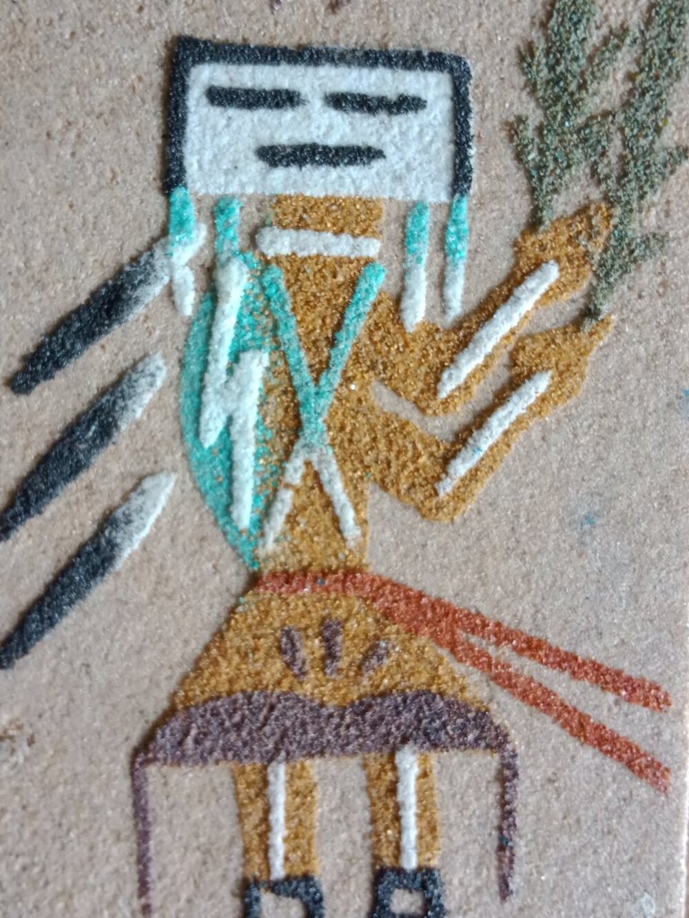 Navajo Sand Art Magnet